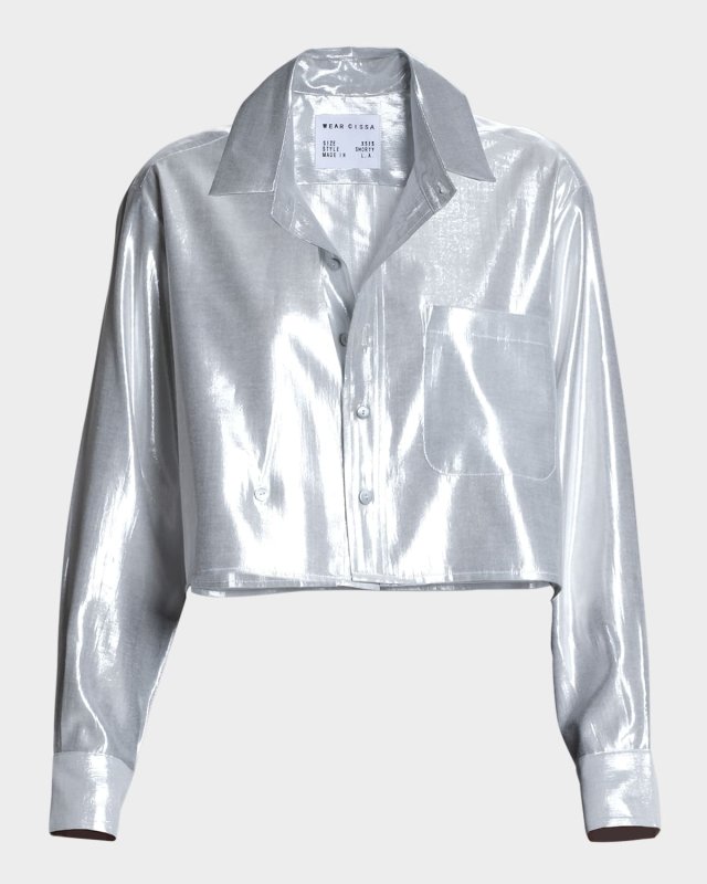 The Shorty Metallic Shirt